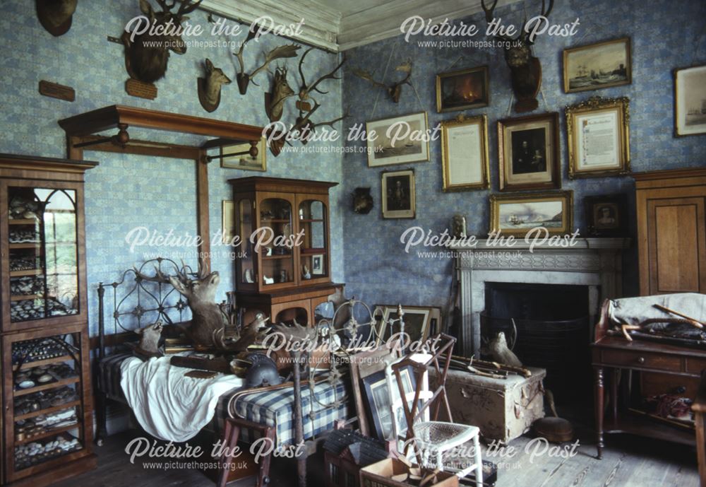 Bedroom, Calke Abbey, c 1995