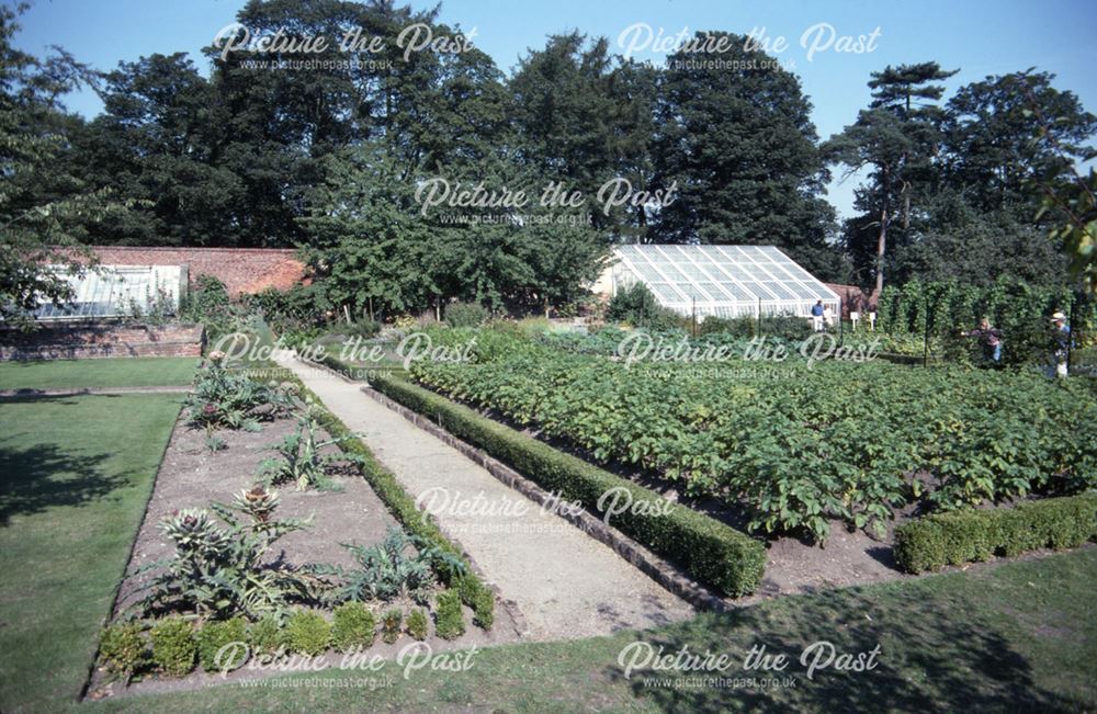 Vegetable Garden, Calke Abbey, c 1996