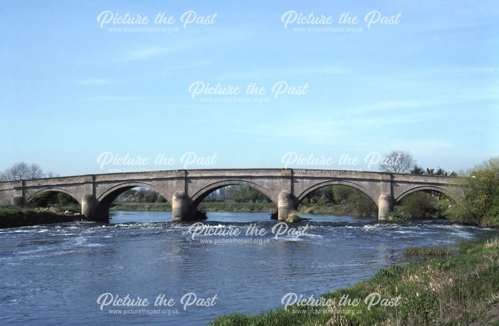 Swarkestone Bridge, Swarkestone, c 1997