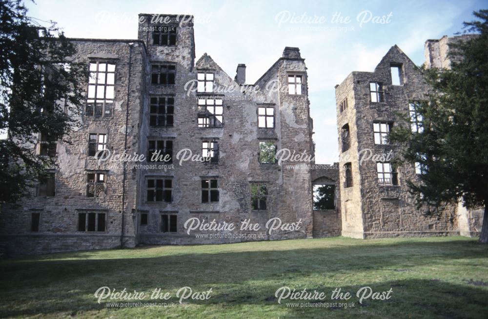 Ruins of Old Hall, Hardwick Hall, c 2000