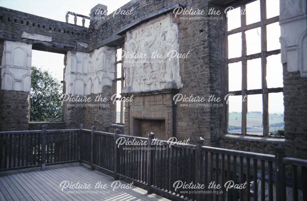 Ruins of Old Hall, Hardwick Hall, c 2000