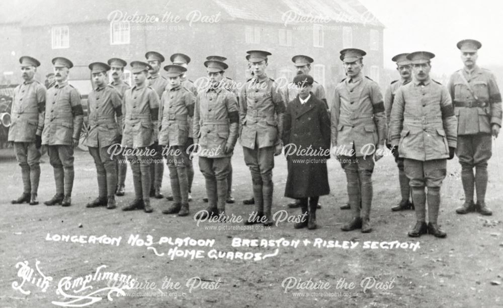 Long Eaton No.3 Platoon - Breaston and Risley Section 'Home Guards'