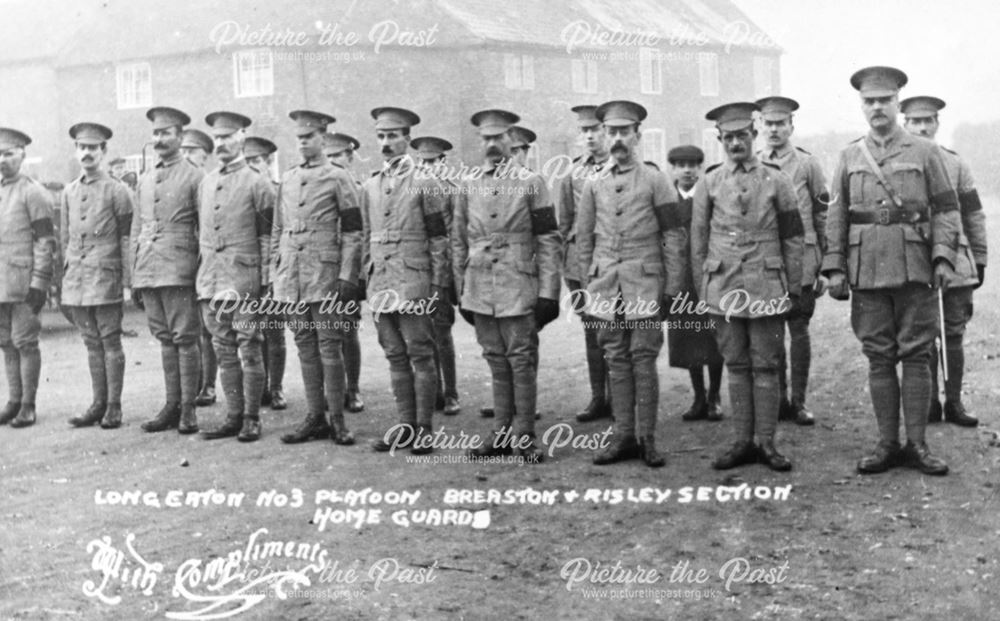 Long Eaton No.3 Platoon - Breaston and Risley Section 'Home Guards'