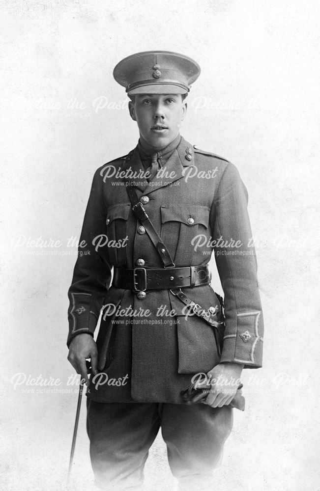 Charles Sisum Wright in military uniform
