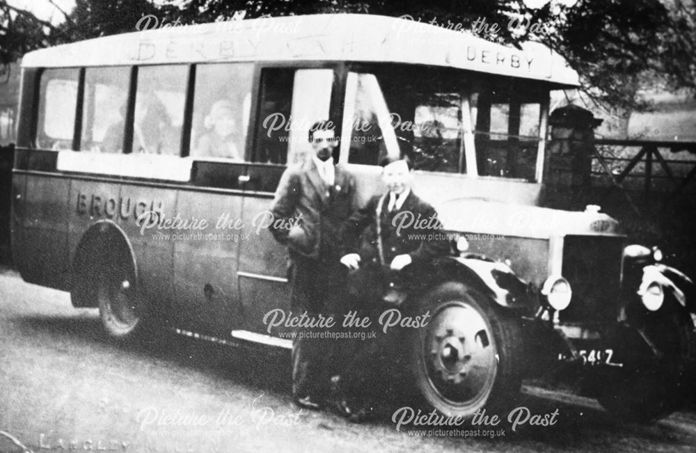 Brough Bus, Heanor, c 1918