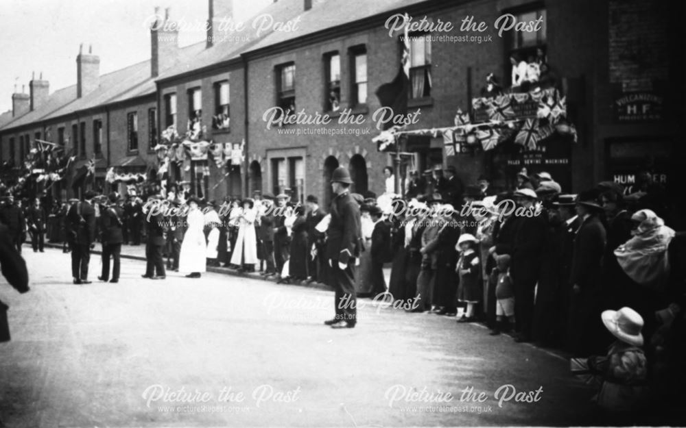 Royal Visit, Heanor, 1914