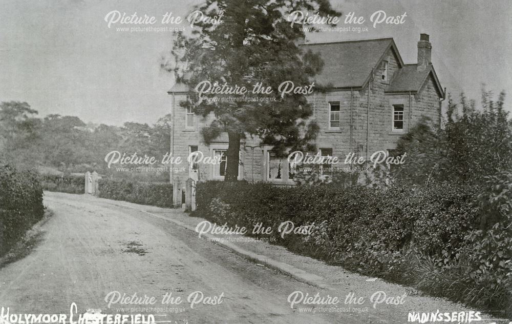 Holymoorside Road, Holymoorside, c 1910