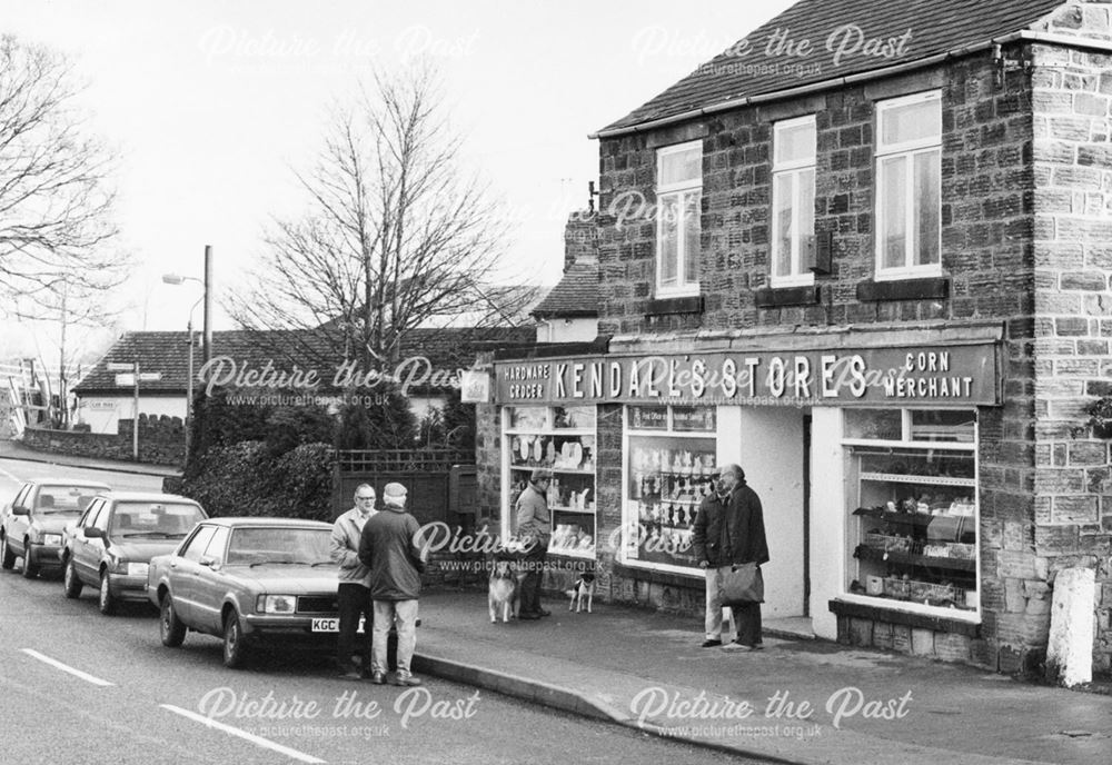 Kendall's Stores, Holymoorside, c 1980 ?