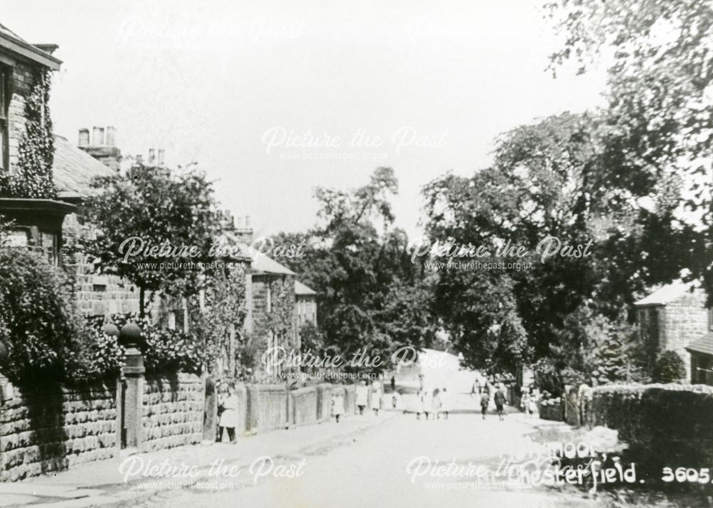 New Road, Holymoorside, c 1910