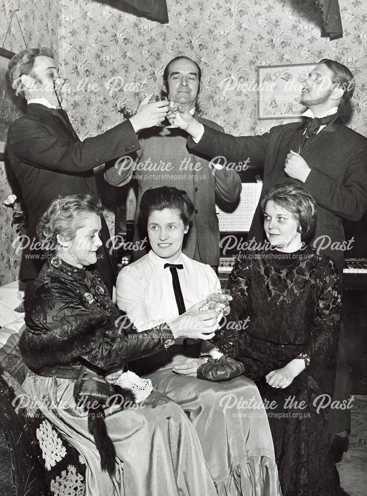 Amateur dramatics at Congregational Church, Holymoorside, undated