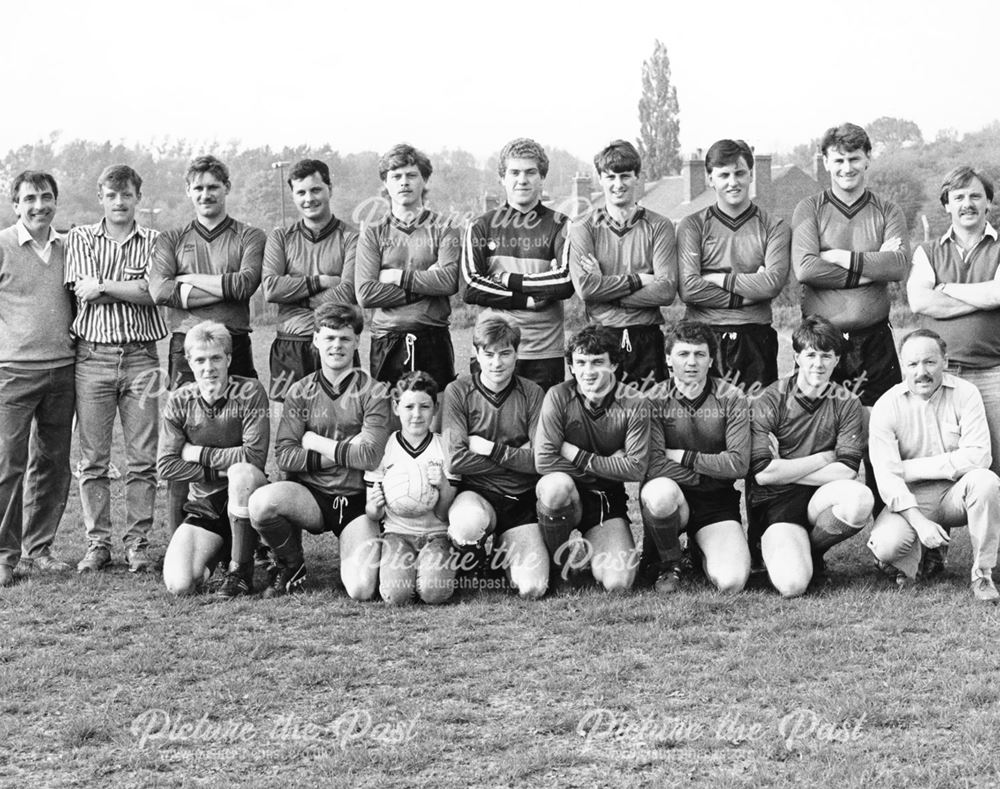 Holymoorside Football Club, Holymoorside, 1986