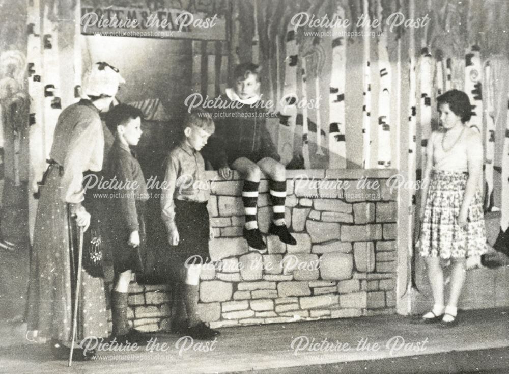 Congregational Church Performance, Holymoorside, c 1955 ?