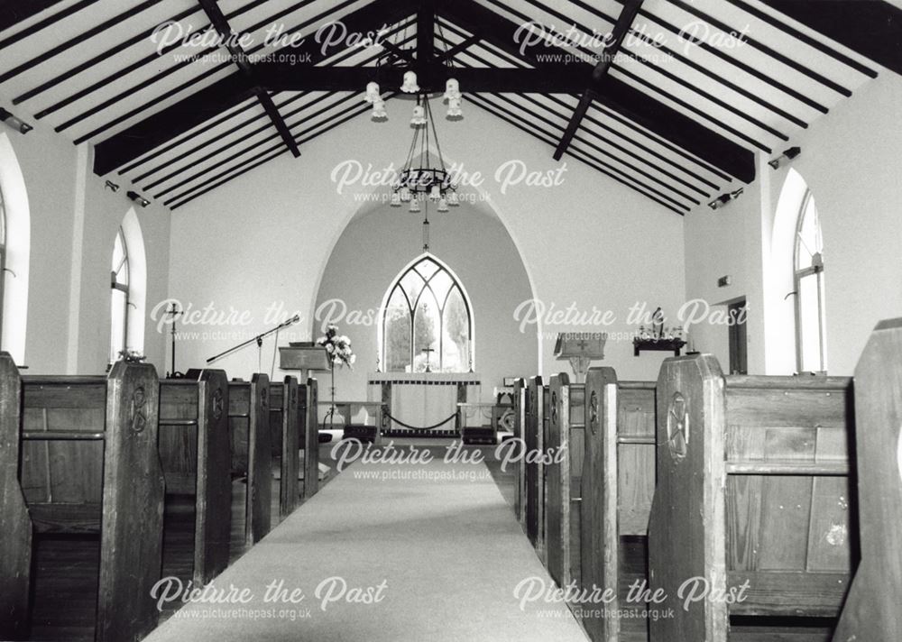 St Peter's Church, Holymoorside, c 1990