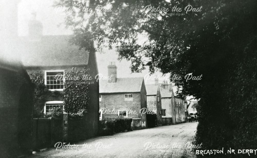 Stevens Lane, Breaston, c 1910 ?