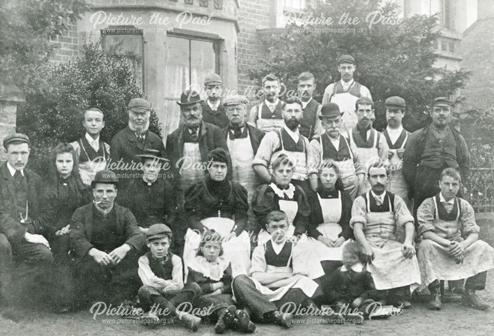 Employees of H and W Plackett, Breaston, c 1900s