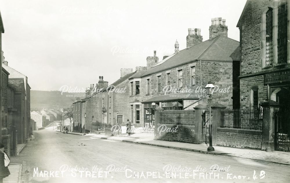 Market Street, Chapel en le Frith, c 1910 ?