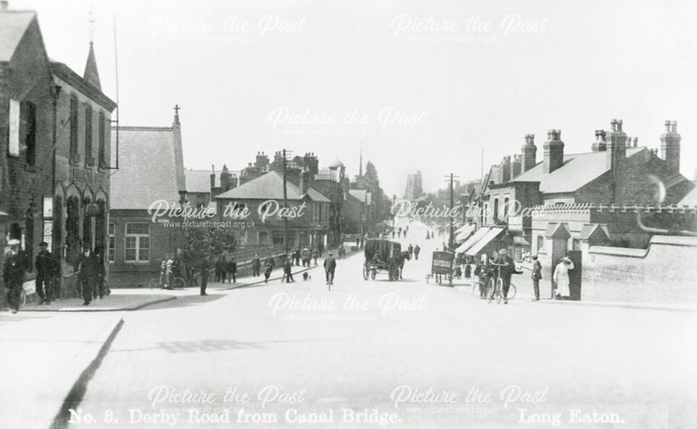 Derby Road, Long Eaton, c 1910