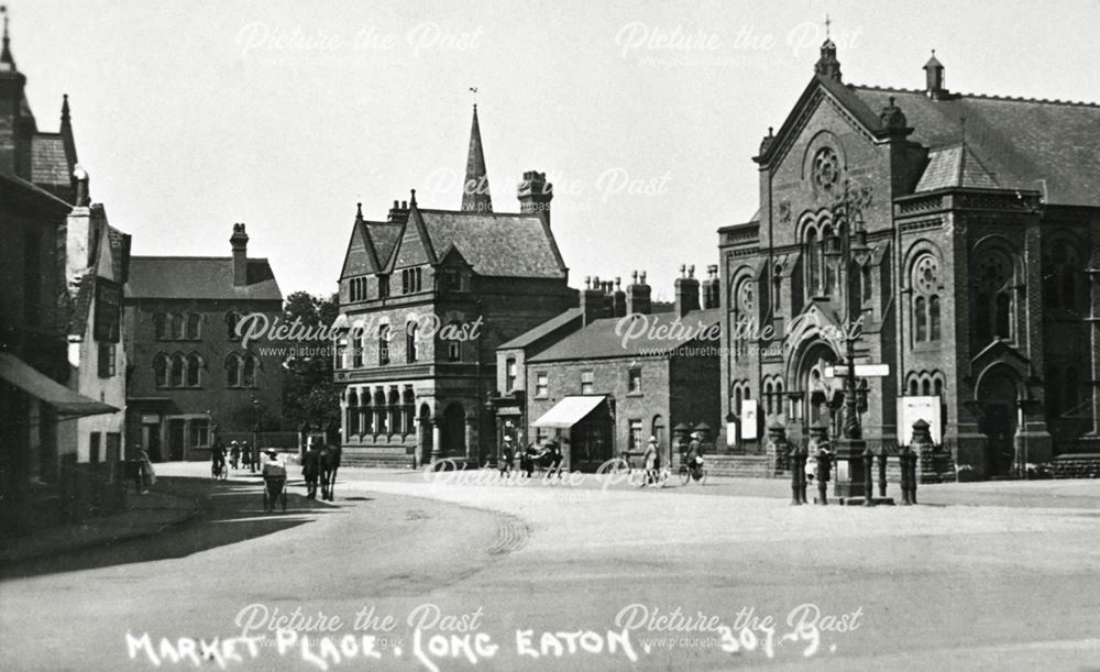 Market Place, Long Eaton, c 1910 ?