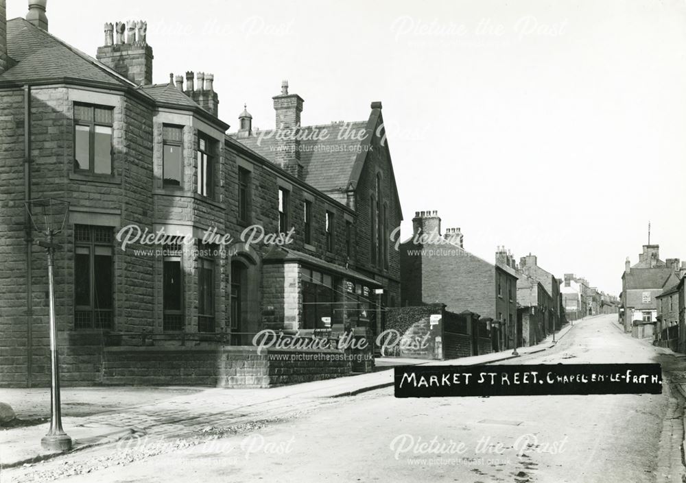 Market Street, Chapel en le Frith, c 1910 ?