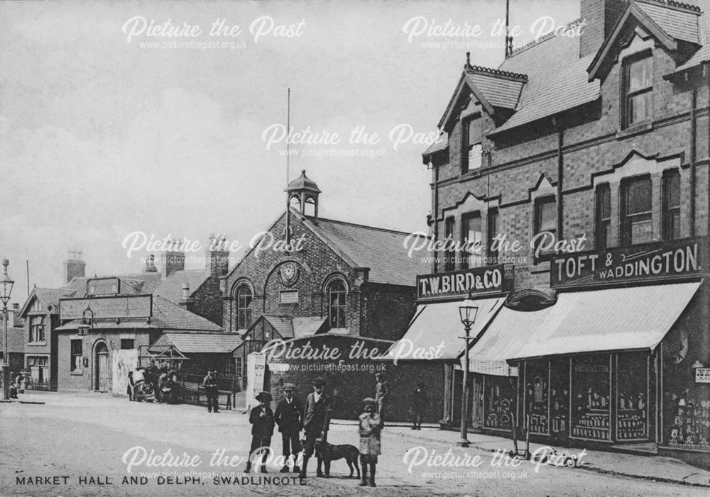 Market Hall and the Delph
