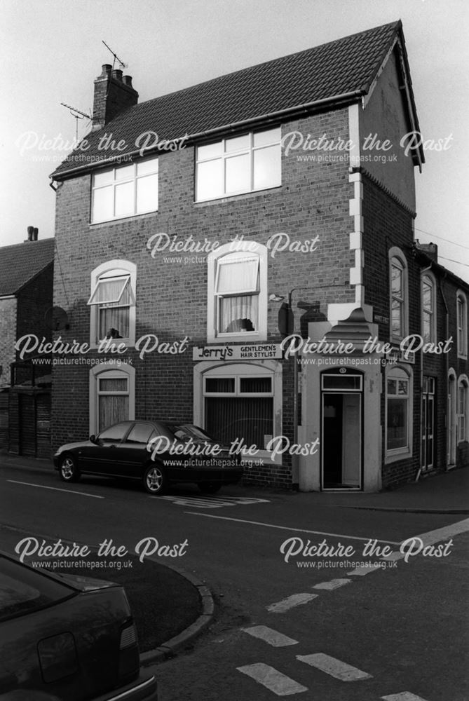 Junction of Market Street and Regent Street, Church Gresley, 2002