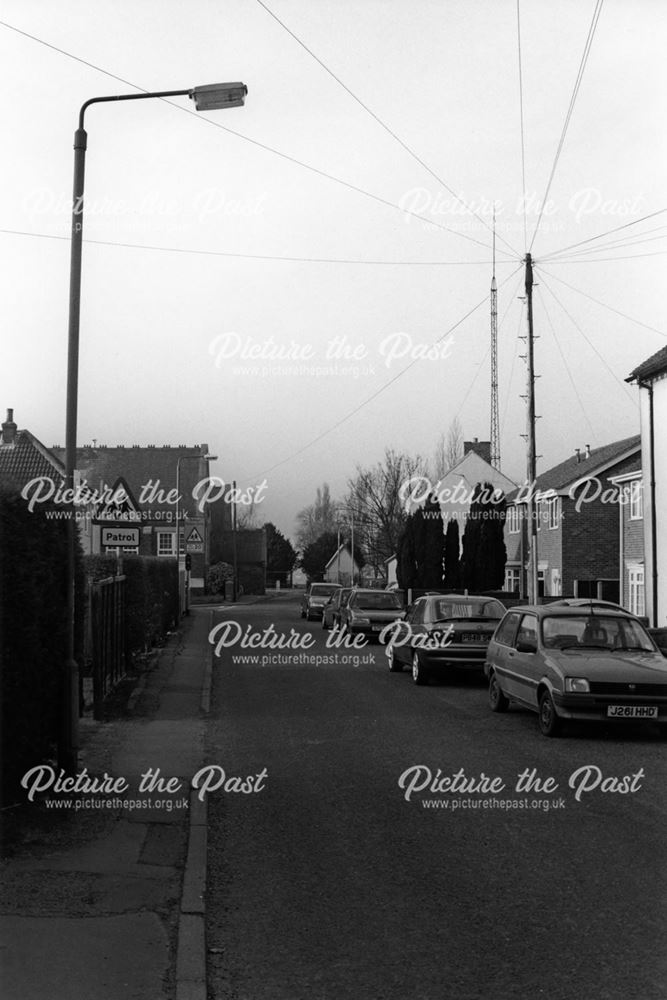 School Street Looking North, Church Gresley, 2002