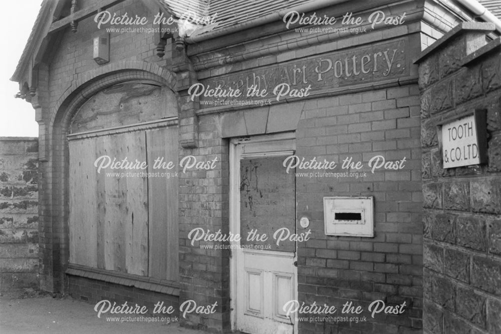 Front Entrance, Bretby Art Pottery, Swadlincote Road, Swadlincote, 2002