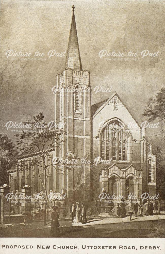 Design for the Proposed New Church, Uttoxeter Road