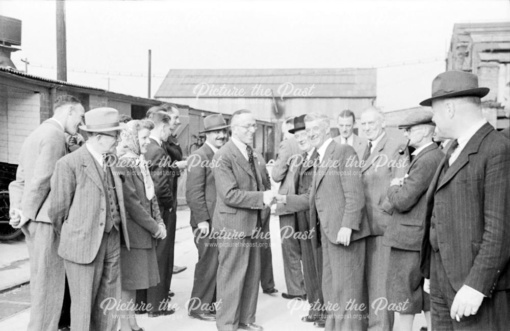 Visit of Municipal and County Engineers, Oct 1946