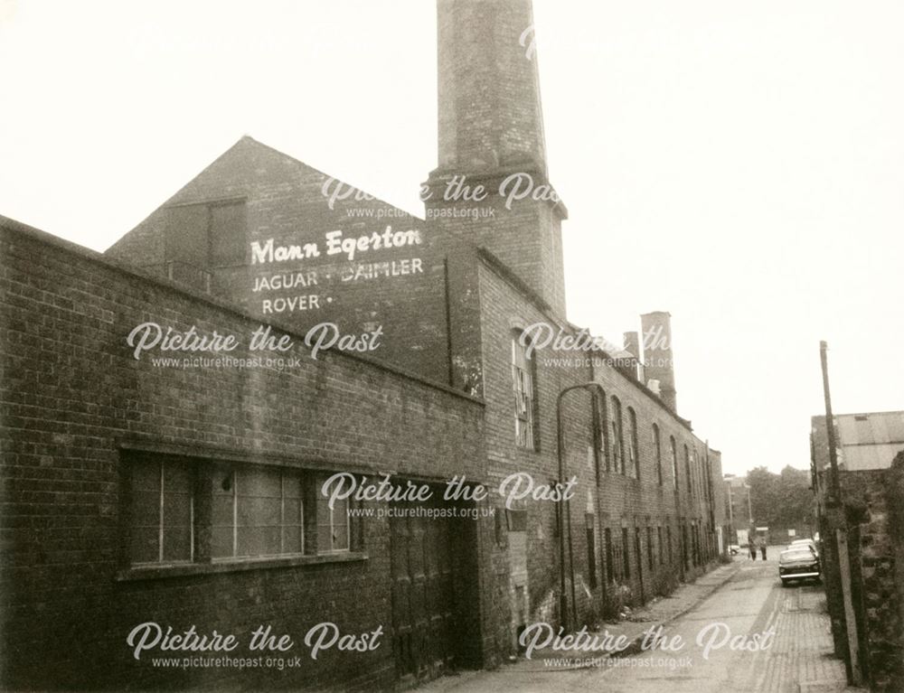 Mann Egerton Motor Dealers, Bourne Street, Derby