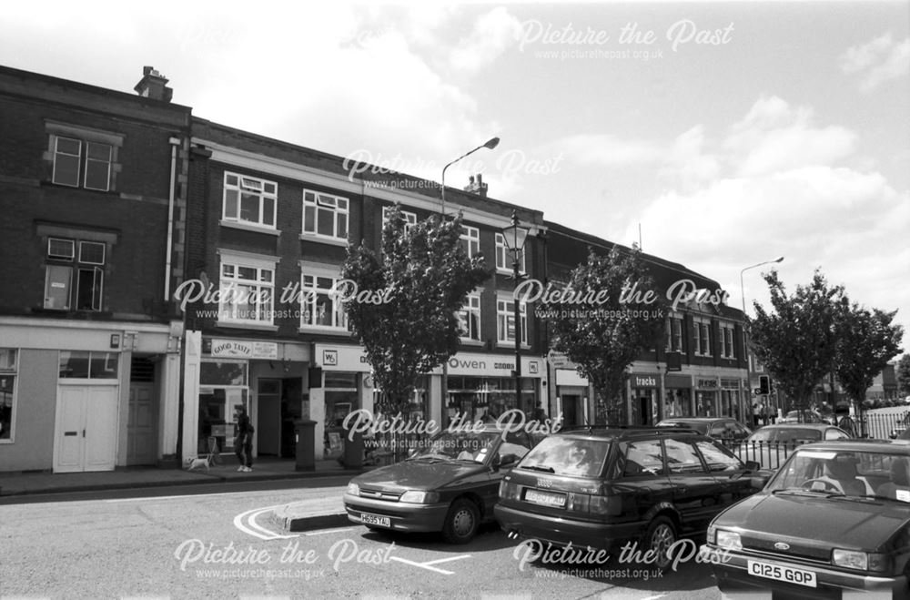 Shops opposite All Saints' (Derby Cathedral)