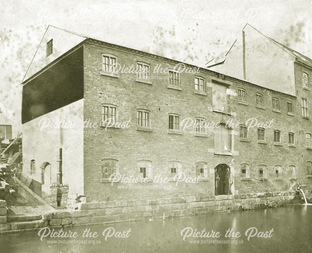 The Cheese Factory, Railway Terrace, Derby, c 1870s