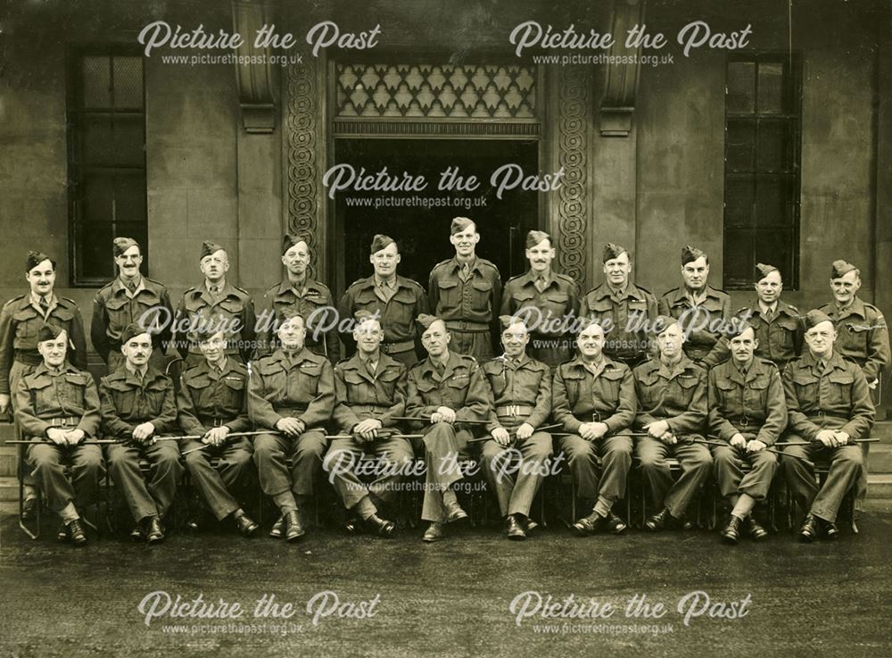 The Rolls Royce Home Guard Unit, Sinfin Lane?, Normanton Barracks?, Derby, 1939-45