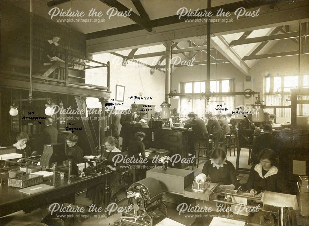 Office and Staff at the Leys Malleable Castings Company Ltd Works