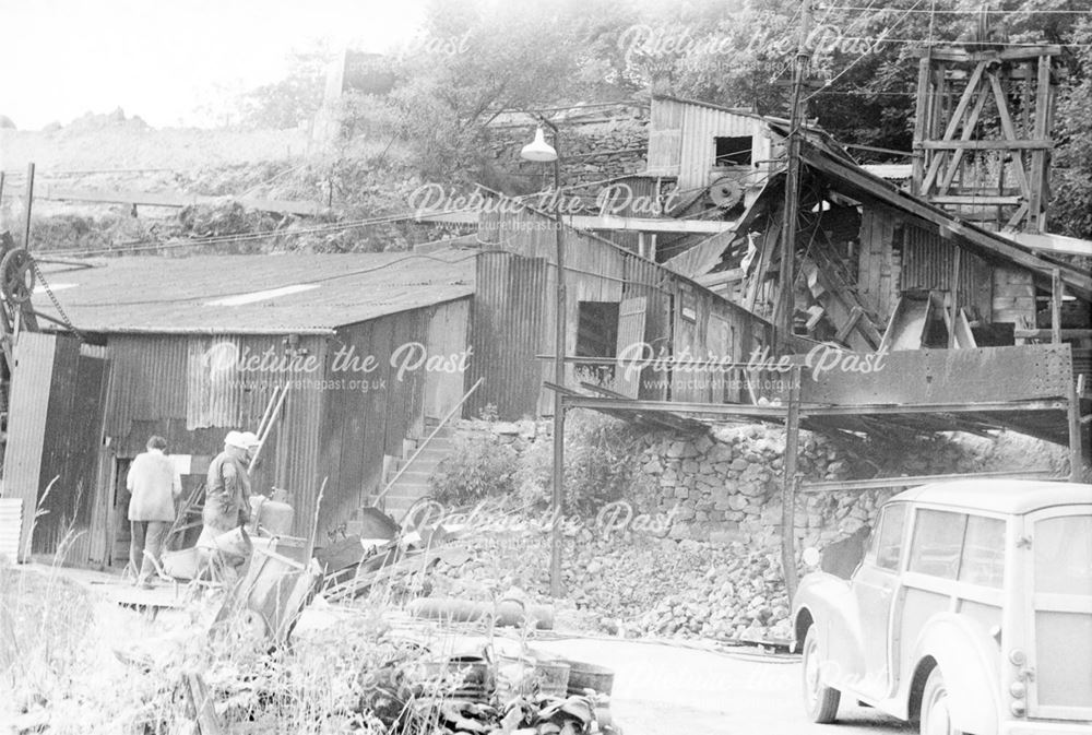 Fluorite Buddling Plant, Fallgate, Ashover