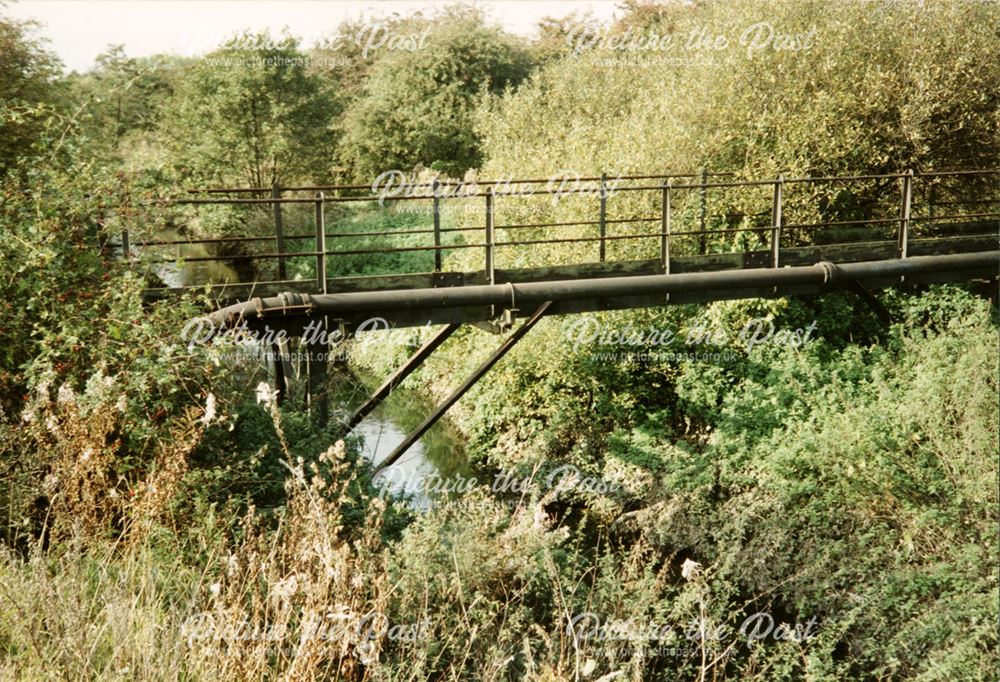 The remains of the Ore Preparation Plant at Stanton Works.