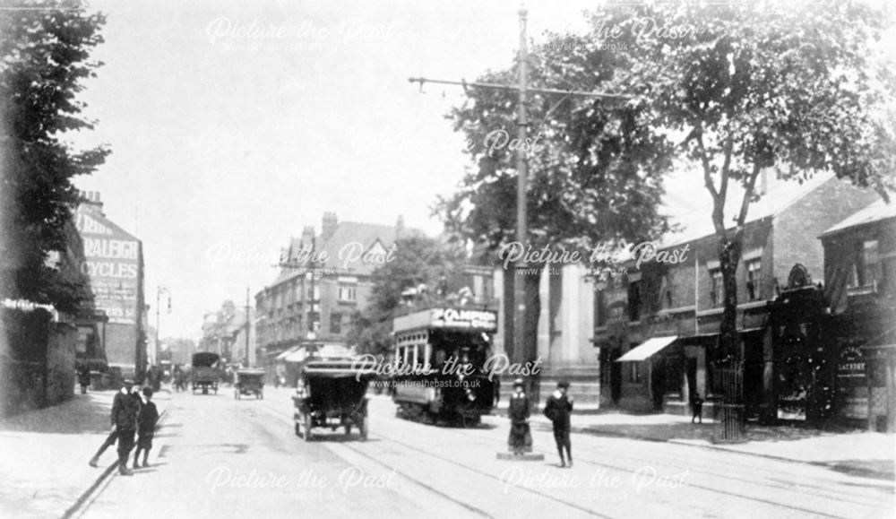 London Road, Derby, c 1910