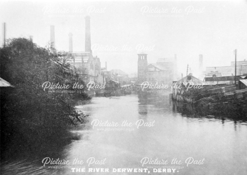 River Derwent from Exeter Bridge, Derby