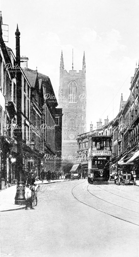 Iron Gate from Market Head, Derby