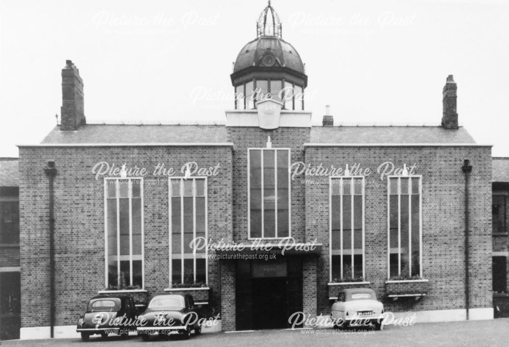 Royal Crown Derby Works Main Entrance and offices