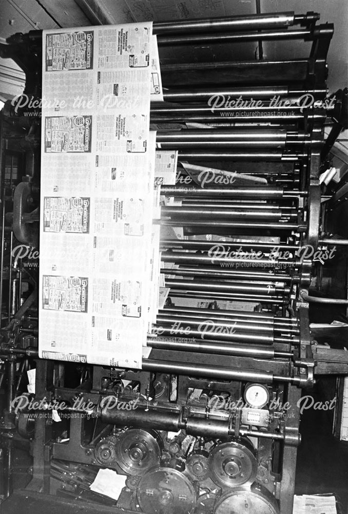 Derby Evening Telegraph, Printing Machine