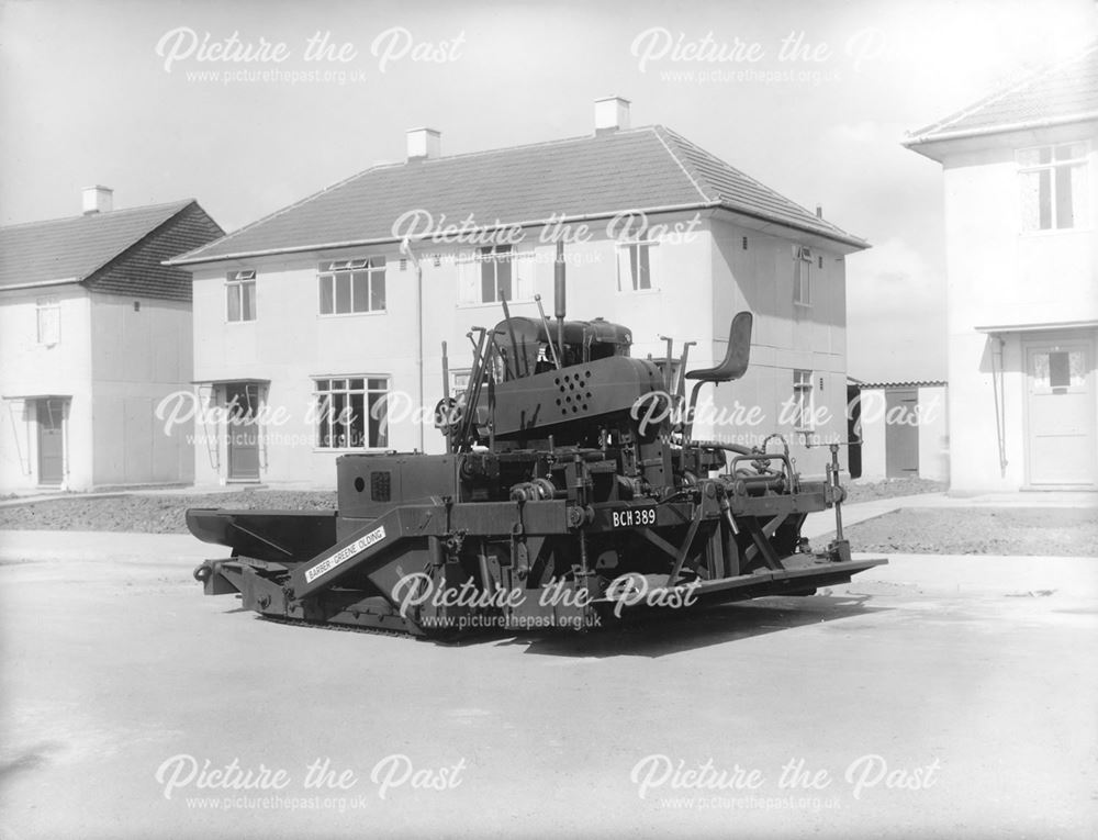 A Tarmac Leveller, Chaddesden?, Derby, 1949