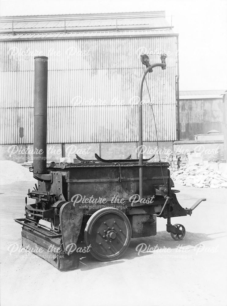 A Tar boiler/spreader, Derby
