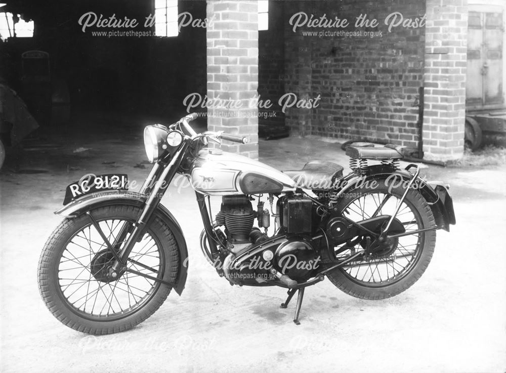 Motorcycle, Stored Road, Derby