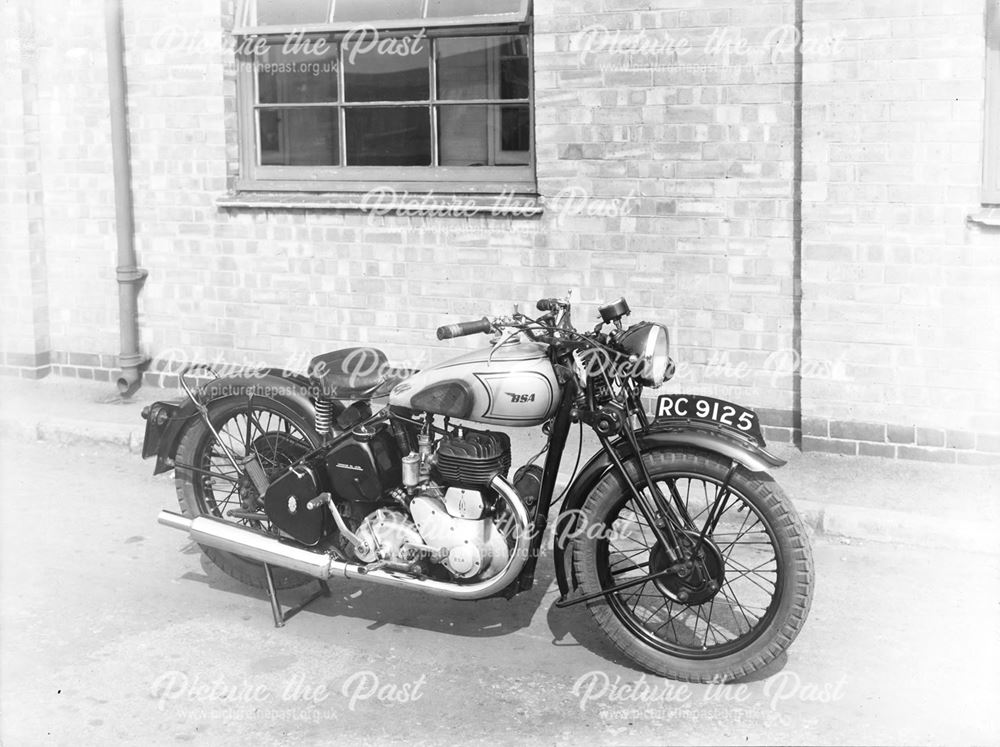 Motorcycle, Stores Road, Derby