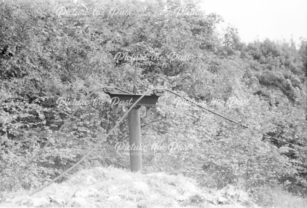 Disused aerial ropeway, Ashover