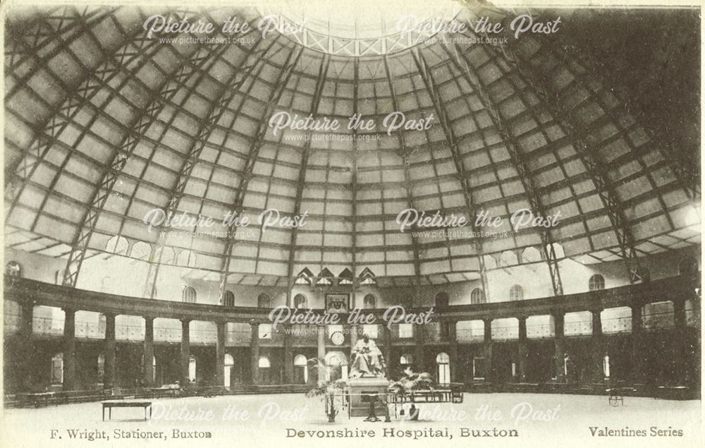 The dome of the Royal Devonshire Hospital