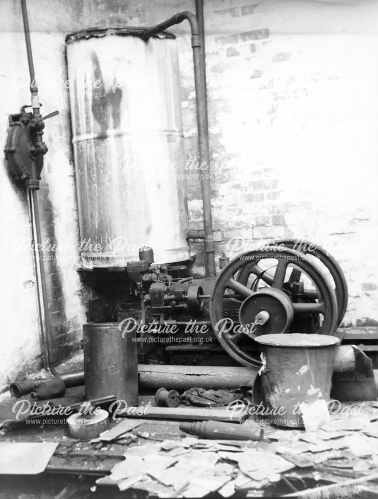 1925 Crossley Gas Engine of H Johnson's, bootlace manufacturers, Cameron Road, Derby