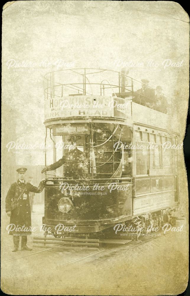 Derby Corporation Electric Tramcar no. 41