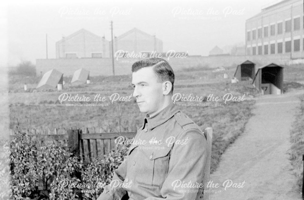 Mr Wearmouth, Stanton Home Guard